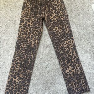 Abercrombie & Fitch Straight Leg Jeans in Brown and Black